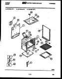BODY PARTS Diagram and Parts List for 30-7348-23-03  Tappan Range