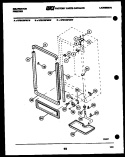 CABINET PARTS Diagram and Parts List for UFS133FM1W  Kelvinator Freezer