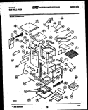 Part Location Diagram of 5303269766 Frigidaire MOTOR-LATCH/LOCK