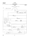 WIRING SCHEMATIC Diagram and Parts List for FRT18B5AT4  Frigidaire Refrigerator