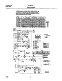 WIRING DIAGRAM Diagram and Parts List for MLXG42RED4  Frigidaire Washer Dryer Combo