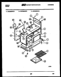 BODY PARTS Diagram and Parts List for CGC3M5WSTB  Gibson Range