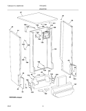 Part Location Diagram of 5304461774 Frigidaire PANEL