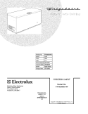 COVER Diagram and Parts List for FFN09M5HWA  Frigidaire Freezer