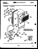 SYSTEM AND AUTOMATIC DEFROST PARTS Diagram and Parts List for FPZ19TFL1  Frigidaire Refrigerator