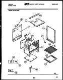BODY PARTS Diagram and Parts List for 30-1049-00-04  Tappan Range