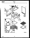 BODY PARTS Diagram and Parts List for CGC4C6DXF  Gibson Range