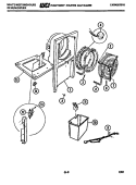 Part Location Diagram of E809801 Frigidaire CONTAINER-WATER