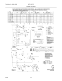 WIRING DIAGRAM Diagram and Parts List for GLGT1031CS1  Frigidaire Washer Dryer Combo