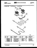 BROILER PARTS Diagram and Parts List for 33-1467-00-03  Tappan Range