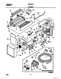 ICE MAKER Diagram and Parts List for WRS22WNHW0  Frigidaire Refrigerator