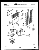 SYSTEM AND AUTOMATIC DEFROST PARTS Diagram and Parts List for RT19F6WV3A  Gibson Refrigerator