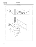 SYSTEM Diagram and Parts List for MFC07M1BW5  Frigidaire Freezer