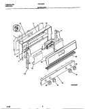 Part Location Diagram of 316009285 Frigidaire PANEL