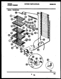 SYSTEM AND ELECTRICAL PARTS Diagram and Parts List for TFU12M4AW3  Tappan Freezer