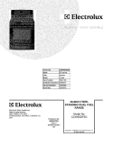 COVER Diagram and Parts List for CEW30DF6GSD  Electrolux Range