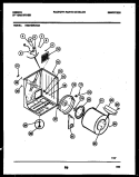 CABINET AND COMPONENT PARTS Diagram and Parts List for DG27S8WAGA  Gibson Dryer