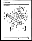 CONSOLE AND CONTROL PARTS Diagram and Parts List for EL27M6WAFB  Gibson Washer Dryer Combo