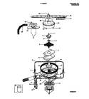 MOTOR DETAILS Diagram and Parts List for F71C663BD0  Frigidaire Dishwasher