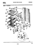 SYSTEM Diagram and Parts List for UL1647ECW4  Frigidaire Freezer