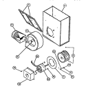HOUSING Diagram and Parts List for RBD139NM0  Frigidaire Cooktop