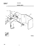 Part Location Diagram of 5303316595 Frigidaire CAPACITOR