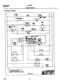 WIRING DIAGRAM Diagram and Parts List for F04C367BTA  Frigidaire Range