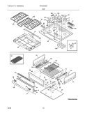 Part Location Diagram of 318904405 Frigidaire GLASS