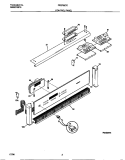 Part Location Diagram of 318028100 Frigidaire TRIM-CANOPY/SHIELD