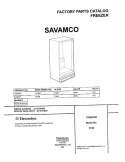 COVER Diagram and Parts List for VV2010  Frigidaire Freezer