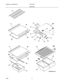 Part Location Diagram of 240379018 Frigidaire SERVICE DATA SHEET