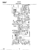 WIRING DIAGRAM Diagram and Parts List for WRS22WRCW2  Frigidaire Refrigerator
