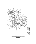 OVEN LINER, PANELS, DOOR HINGES, OV Diagram and Parts List for REM77BCB1  Frigidaire Microwave Oven Combo