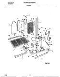 SYSTEM Diagram and Parts List for GRS22WNCD2  Gibson Refrigerator