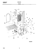 SYSTEM Diagram and Parts List for MRS22WHHW0  Frigidaire Refrigerator