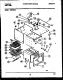 BODY PARTS Diagram and Parts List for REG78WL3  Frigidaire Wall Oven