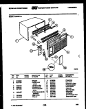 Part Location Diagram of 3018222 Frigidaire SHELL-CABINET
