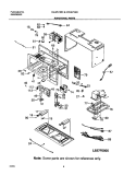 Part Location Diagram of 5304423376 Frigidaire TRANSFORMER