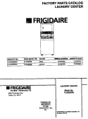 COVER Diagram and Parts List for FLXG52RBS5  Frigidaire Washer Dryer Combo