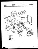 Part Location Diagram of 3051430 Frigidaire SHIELD, HEAT LOWER