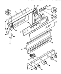 Part Location Diagram of 316086807 Frigidaire PANEL-MANIFOLD