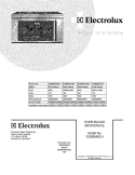 COVER Diagram and Parts List for EI30BM5CHBA  Electrolux Microwave