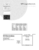 COVER Diagram and Parts List for CFEF372EQ1  Frigidaire Range