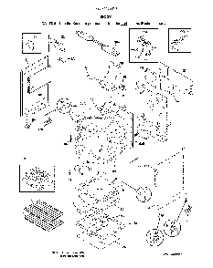 Body Diagram and Parts List for 79074433810  Kenmore Range