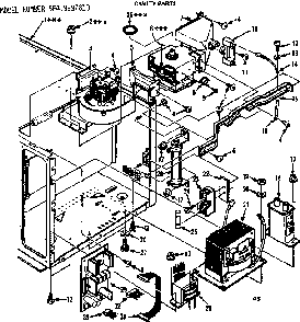 Part Location Diagram of 11027 Maytag Wire harness