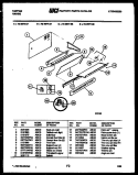 SPLASHER CONTROL Diagram and Parts List for 72-3977-00-08  Tappan Range