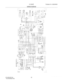 WIRING DIAGRAM Diagram and Parts List for GLHS69EEPB1  Frigidaire Refrigerator
