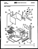 BODY PARTS Diagram and Parts List for 11-2439-00-03  Tappan Wall Oven