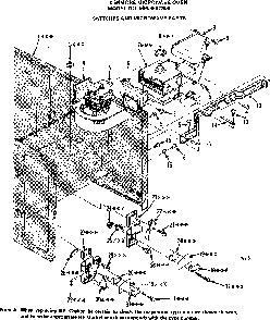 Switches And Microwave Parts Diagram and Parts List for 5649987960  Kenmore Microwave