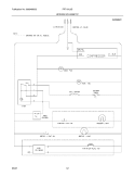 WIRING SCHEMATIC Diagram and Parts List for FRT18IL6DMP  Frigidaire Refrigerator
